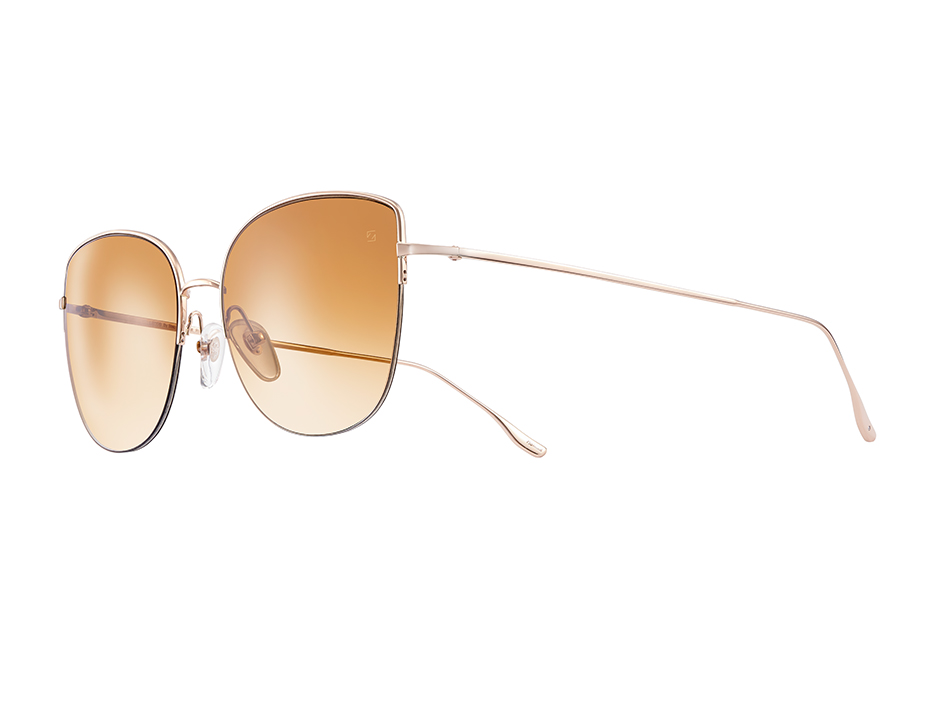 18K Rose Gold Butterfly Sunglasses - LOTOS-SUN-C21R