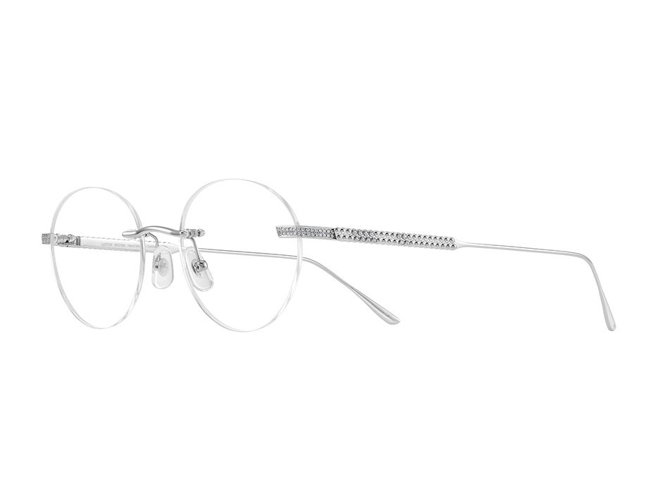 18K White Gold Oval Frame - LA-25G333WD