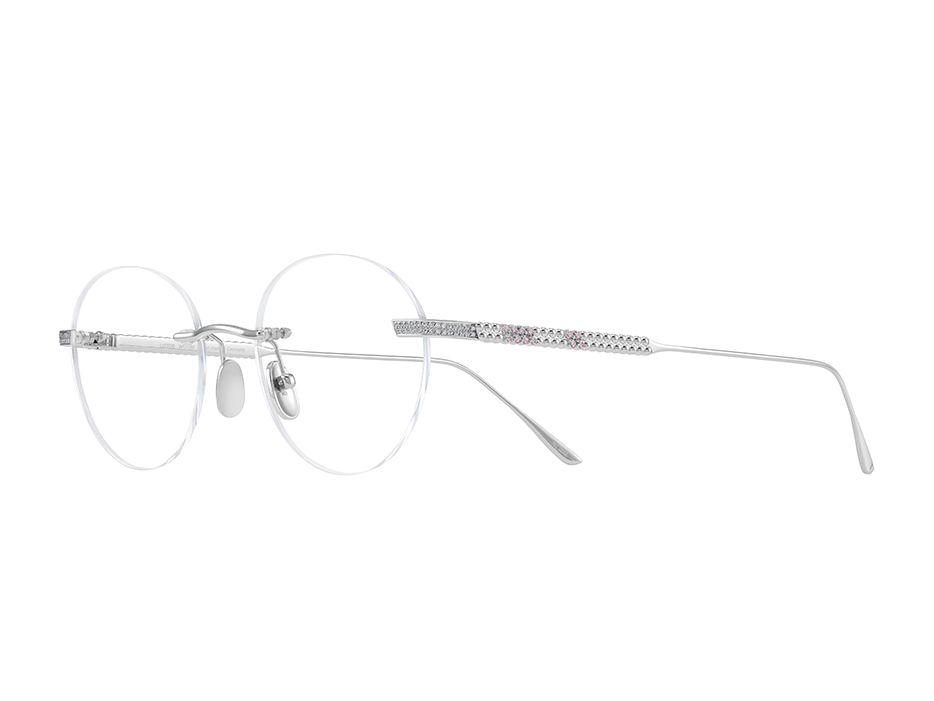 18K White Gold Oval Frame - LA-25G333WD